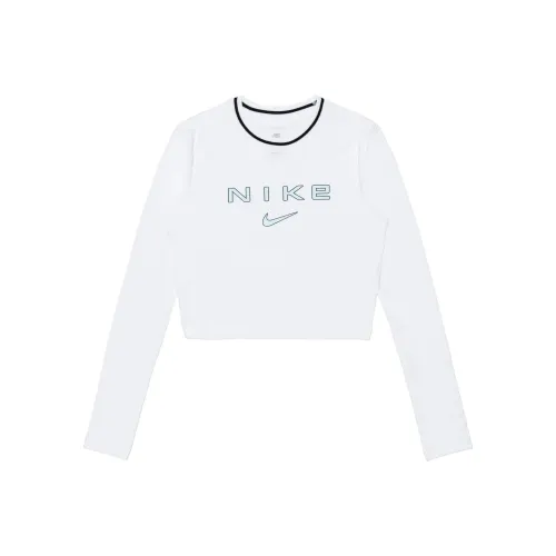 Nike Sportswear CHILL KNIT CROP TOP Женские Белые