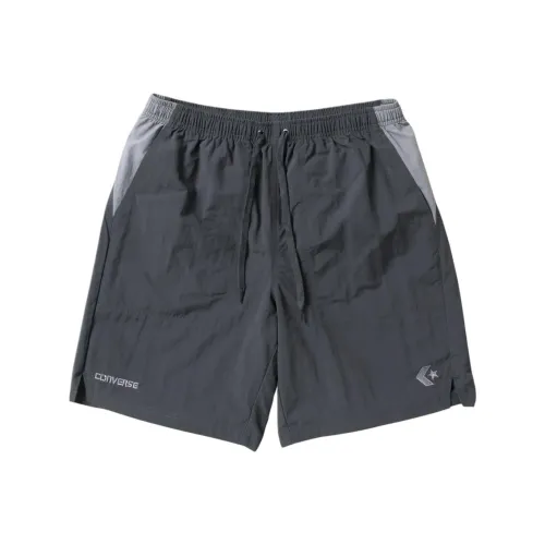 Конверс COLOR BLOCK Плетеные шорты Спортивные шорты Unisex Уголь