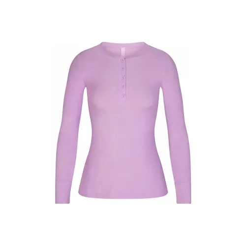 SKIMS Valentine's Day Collection T-Shirt Женская Sugar Plum Sugar Plum