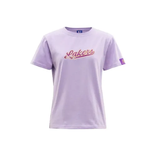NBA Purple Lakers Женская футболка с коротким рукавом
