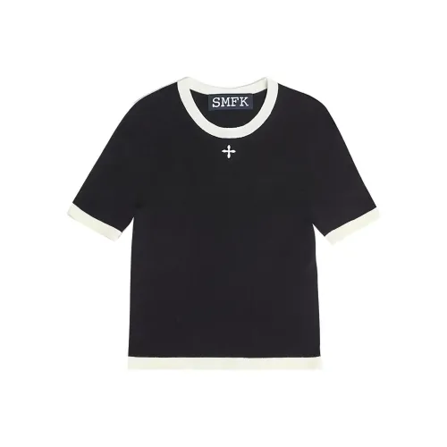 SMFK Трикотаж Женский Полуночный Черный