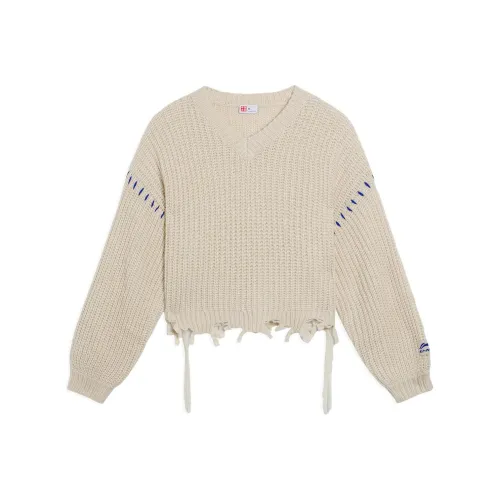 LINING Китай Li NING Овсяный серый Женские Свитеры