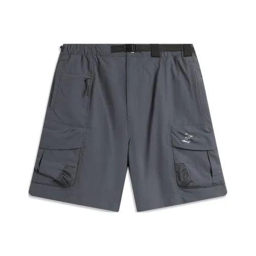LINING Sports Life Collection Эбеново-черные Мужские спортивные шорты