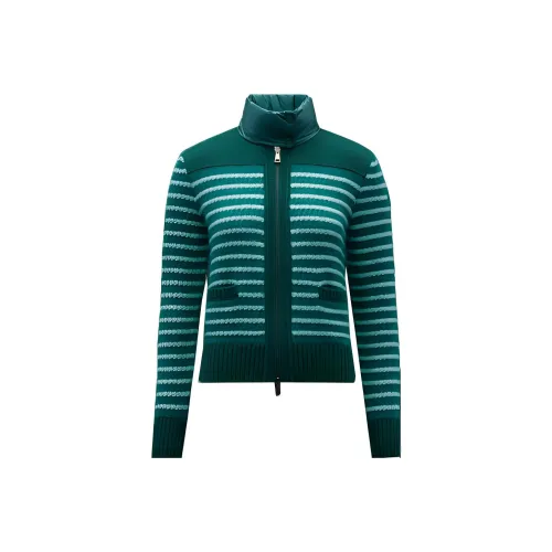 Moncler Зеленые Женские Свитера