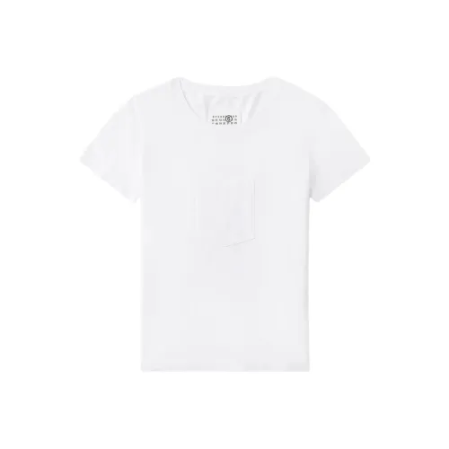 MM6 Maison Margiela совместная брендированная рубашка Женская Белая