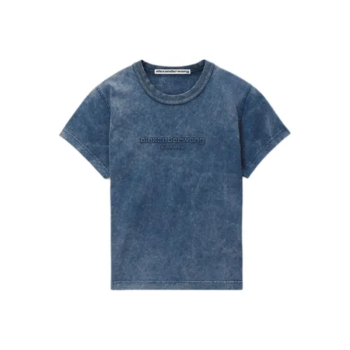 Alexander Wang Ярко-синий Камень Женские T-рубашки