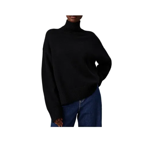 CALVIN KLEIN Свитер Европейская версия Женские Черный