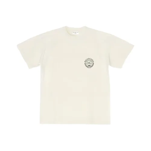 Balenciaga T-Shirt Женская Бежевая