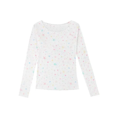 Geyini Белые Женские Футболки