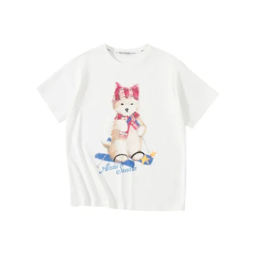 Alexia Sandra T-рубашка Женская Белая