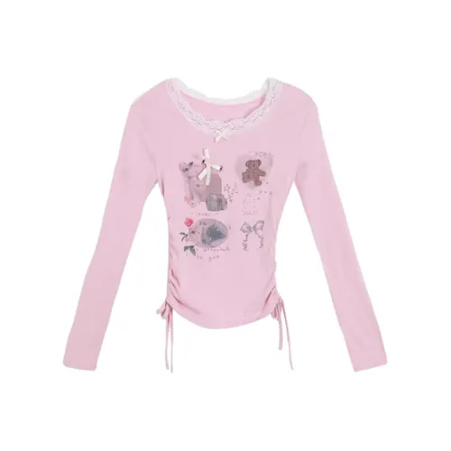 PLAY BUSH Женские T-рубашки