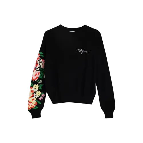MSGM Черные Женские Свитеры