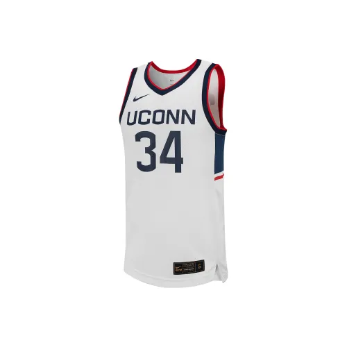 nike UConn Баскетбольная Джерси Коннектикутского Университета размер 34 мужской белый