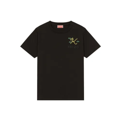 KENZO Nigo Drop2 Черные Женские Т-рубашки