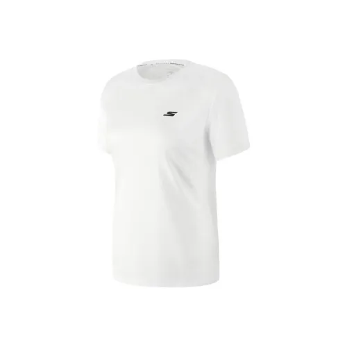 Skechers Basic Sports Series T-Shirt Женская Bright White
