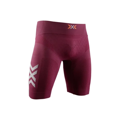 XBIONIC Namibia Красный/Облако Лайм Мужские спортивные шорты