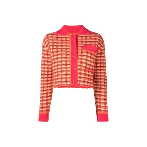 Jacquemus Апельсин Женские Короткие Топы