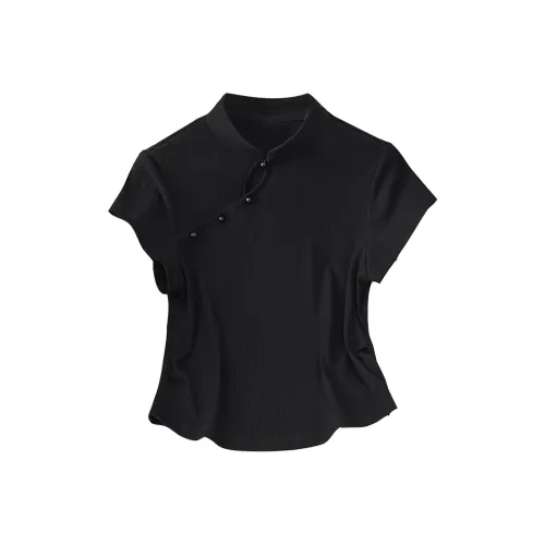 TOUCH Набор с рукавом T-рубашка женский черный