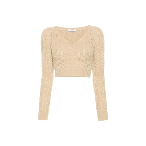 MaxMara Свитер Женский Светло-Коричневый