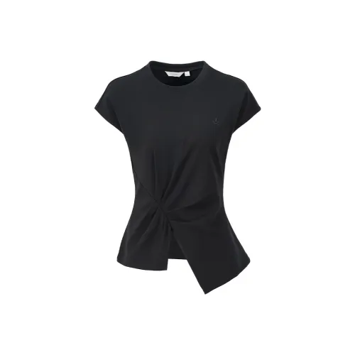 NAVIGARE Стандартный Короткий Рукав Круглый Вырез Т-Рубашка Женская