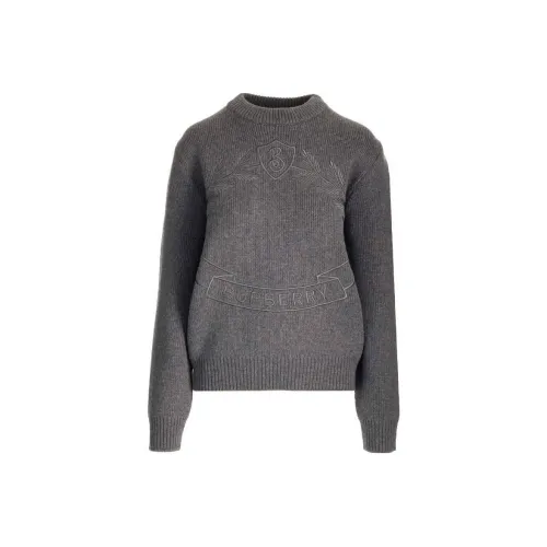 Burberry Темно-серые Женские Свитеры