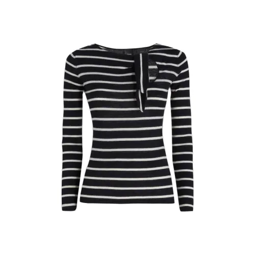 PINKO Черный/Белый Женские Свитеры