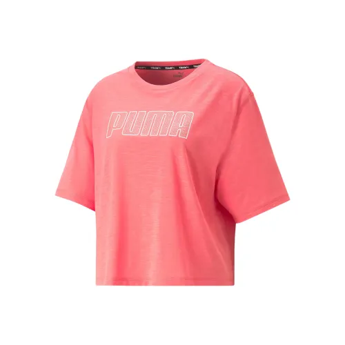 PUMA Тренажёрная футболка CONCEPT Graphic Женская футболка Женская Розовая