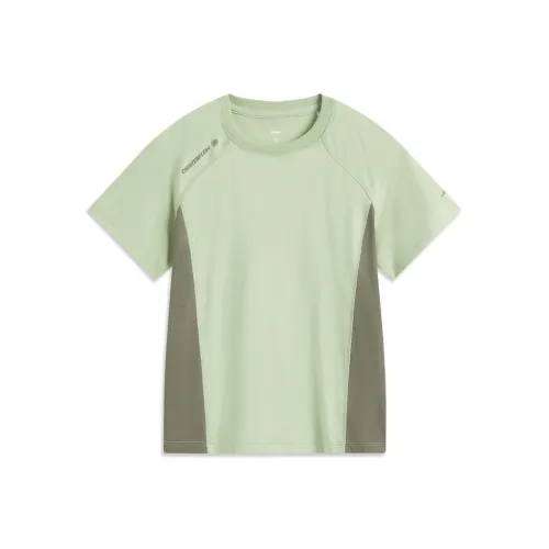 Т-рубашка с подкладкой женская шалфейно-зеленая