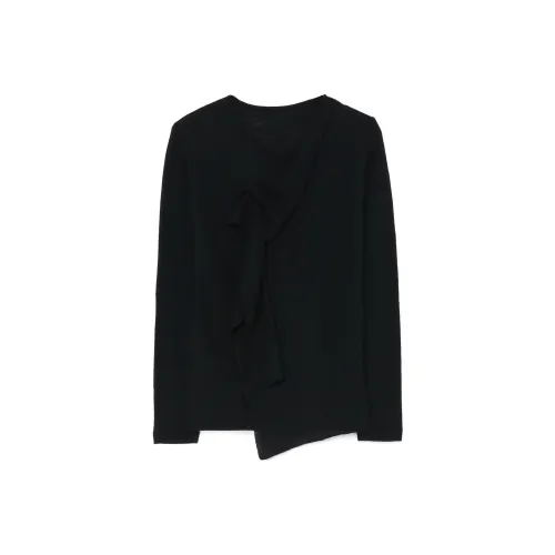 Yohji Yamamoto Черные Женские Свитера