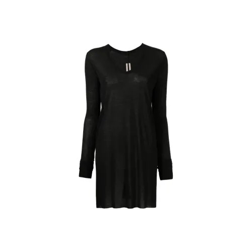 RICK OWENS Черные Женские Свитеры
