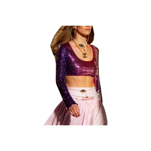 CHANEL SS24 24C КРАП ТОП Женский Многоцветный