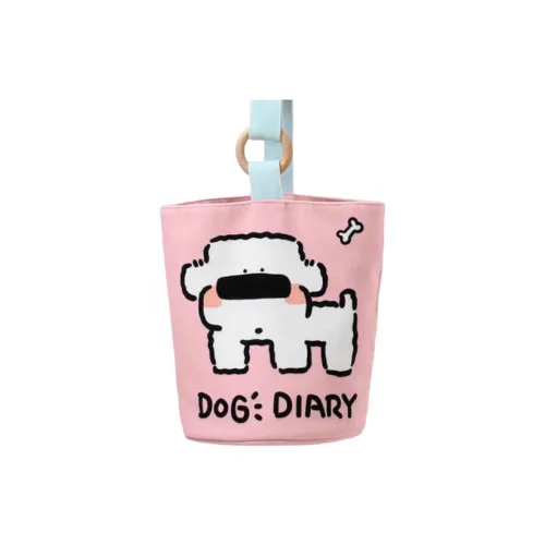 Land Gulls Canvas Bag Women's Pink White Purple