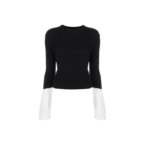 alexander wang Черный/Белый Женские Свитеры