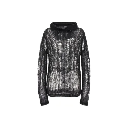 RICK OWENS Черные Женские Свитеры