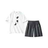 Три кошки белый + Hi кошка K темно-серый