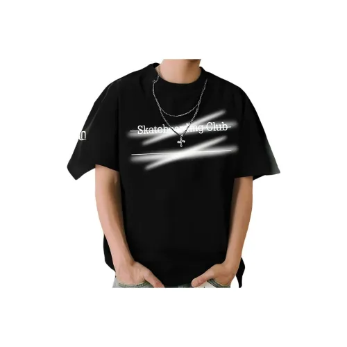 BEAR UNION Рукав с оборванным плечом T-рубашка Унисекс