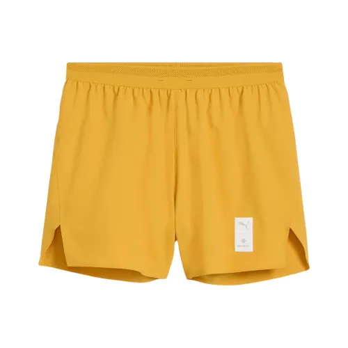 PUMA x SAYSKY Спортивные шорты Мужские Античное золото