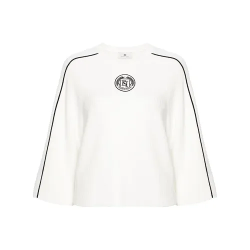 Elisabetta Franchi SS24 Свитер Женский Белый