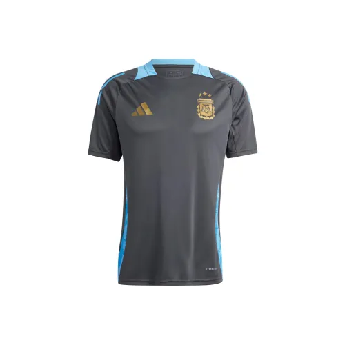Adidas Argentina Tiro 24 Competition Jersey Football Jersey Men's Угольный Черный