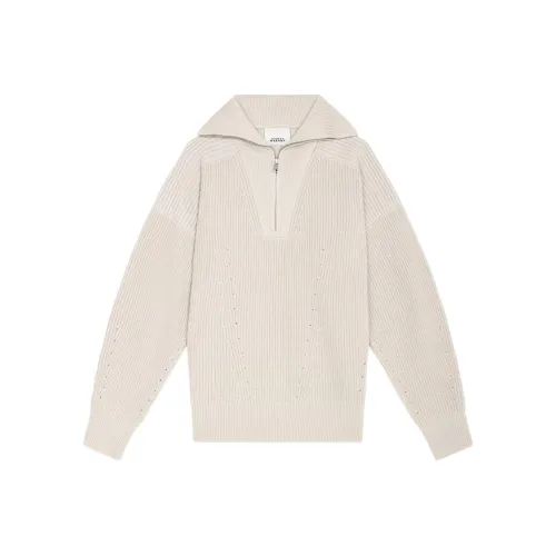 ISABEL MARANT Серый белый Женские Свитеры