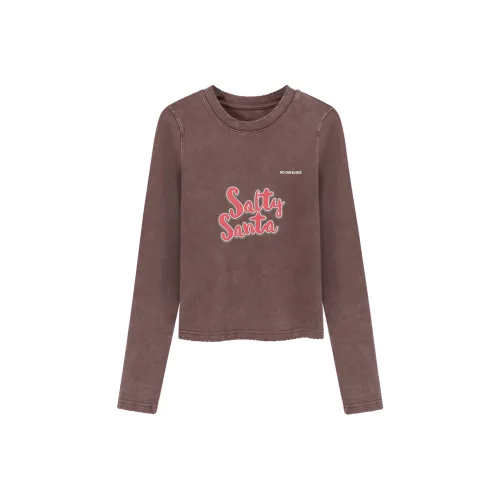 NO ONE ELSE T-рубашка Женская Шоколад