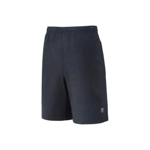 K·SWISS Черные Мужские Спортивные Шорты
