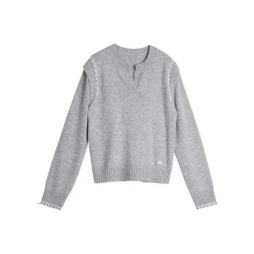ELLE Свитер Женский Средний Серый
