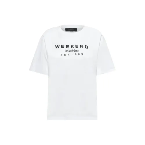 WEEKEND MaxMara T-рубашка Женская Белая