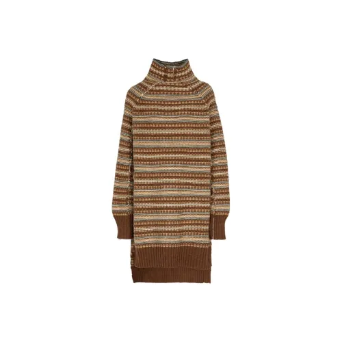 MM6 Maison Margiela Совместный бренд Свитер Женский Коричневый