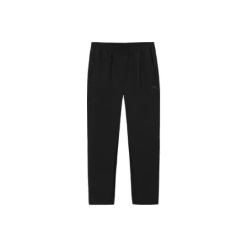 Anta ZONGXUNXILIE Черные Мужские Спортивные Брюки
