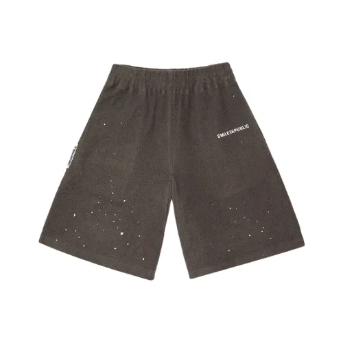SMILEREPUBLIC Повседневные шорты унисекс умбра