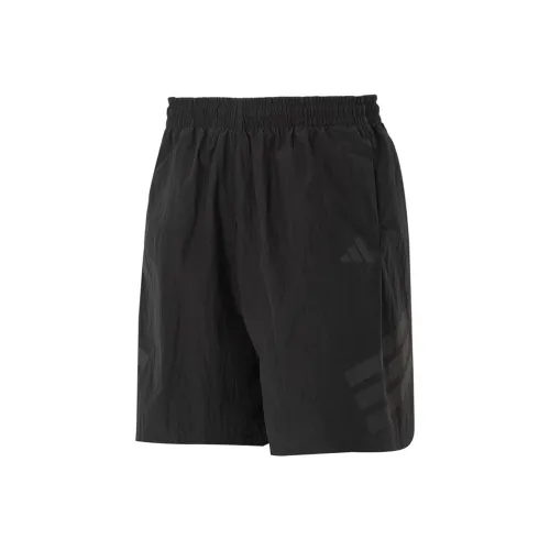 Adidas Мужские спортивные шорты черного цвета