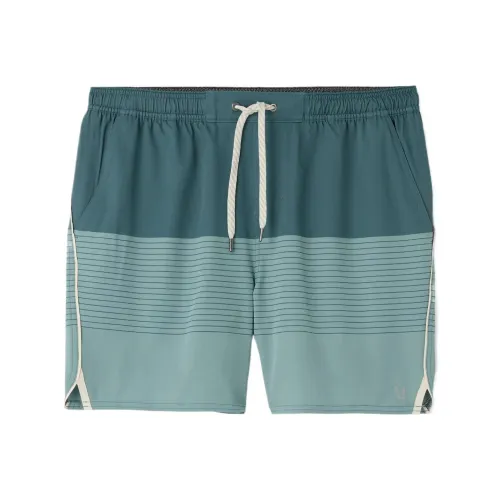Vuori Trail Спортивные шорты Мужские Свет Глубокое море Полосы SALT Цвет