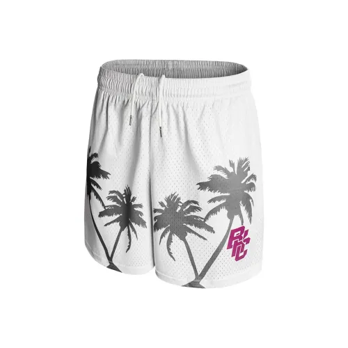 BKCXZICE Свободный крой дышащие американские баскетбольные шорты унисекс белый